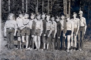 Foto z roku 1976, tedy roku vzniku oddílu.