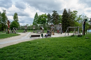 Dětský koutek v parku Boženy Němcové, foto Marek Běhan