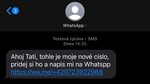 1_PČR: podvodná sms - ahoj tati